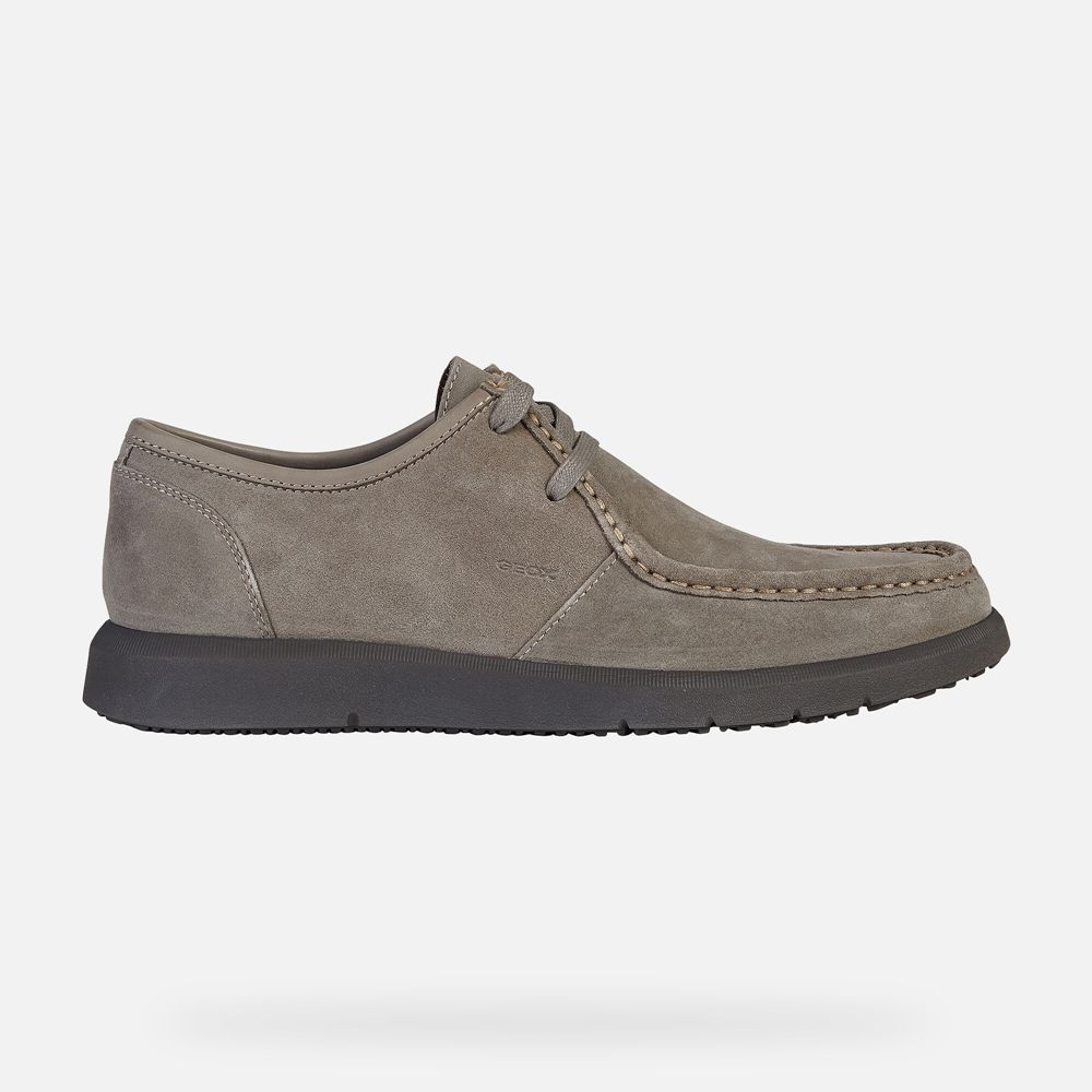 Sapatos Casuais Geox Homem Cinzentas - Errico - CQJID6341